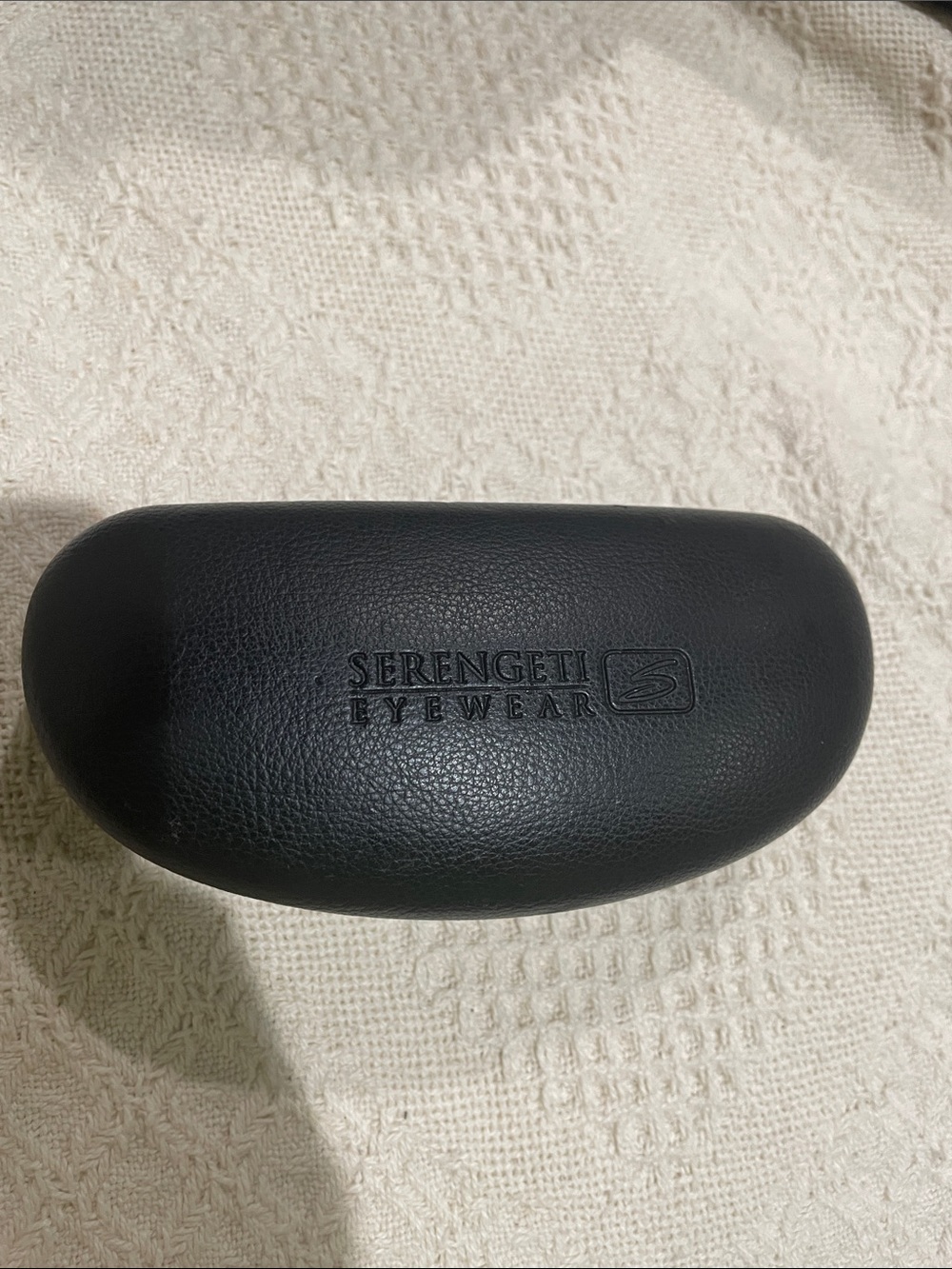 Serengeti Black Hard Eyewear Case